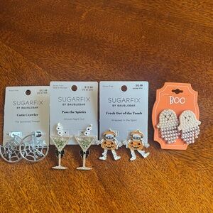 4 Spooky Earrings!!!!